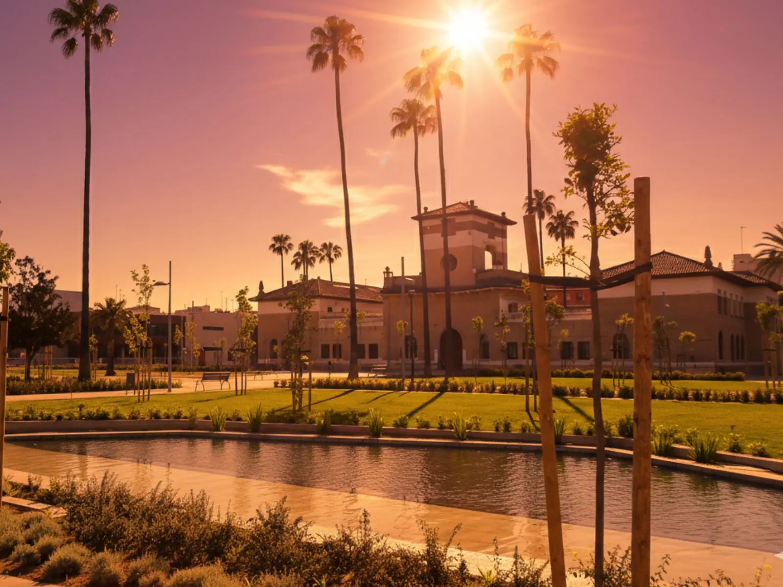 Vista de Ciudad Jardín, Sevilla