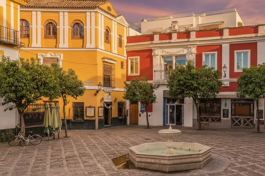 Calles del barrio de Santa Cruz